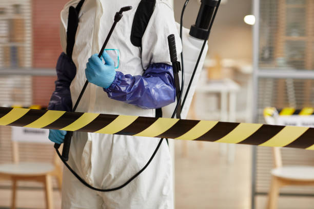 Professional Biohazard technician working in Sparta, WI